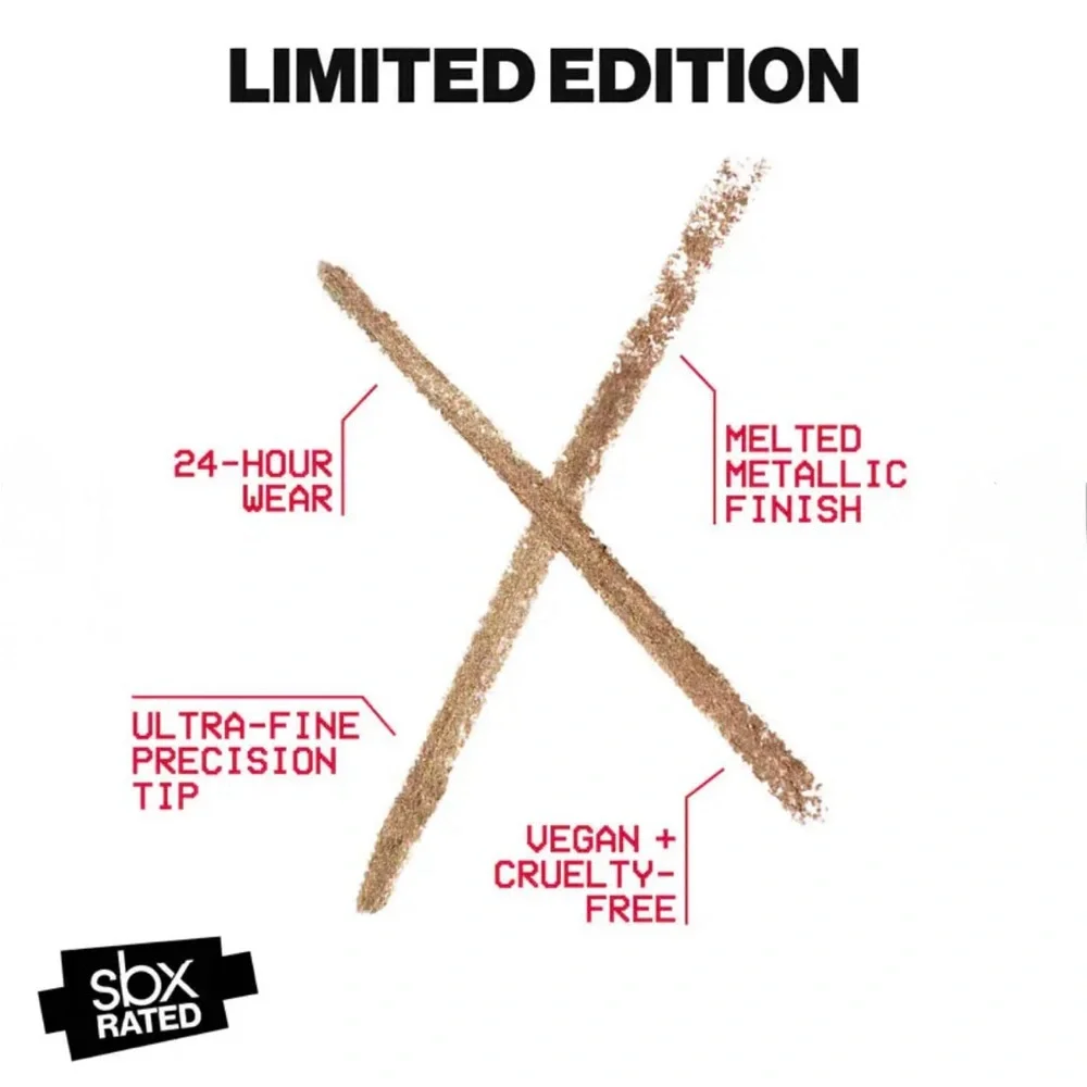 Medal Smashbox Metal FX Eyeliner Tarnished Gold Full Size Brand New In Box